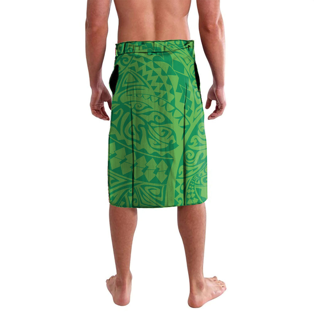 Hawaii Blue Marlin Fishing Lavalava Hawaiian Kanaka Kakau Reggae LT14 - Polynesian Pride