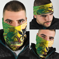 Hawaii Blue Marlin Fishing Neck Gaiter Hawaiian Kanaka Kakau Reggae LT14 - Polynesian Pride
