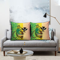 Hawaii Blue Marlin Fishing Pillow Cover Hawaiian Kanaka Kakau Reggae LT14 - Polynesian Pride