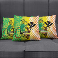 Hawaii Blue Marlin Fishing Pillow Cover Hawaiian Kanaka Kakau Reggae LT14 - Polynesian Pride