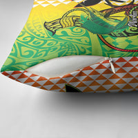 Hawaii Blue Marlin Fishing Pillow Cover Hawaiian Kanaka Kakau Reggae LT14 - Polynesian Pride