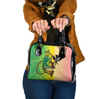 Hawaii Blue Marlin Fishing Shoulder Handbag Hawaiian Kanaka Kakau Reggae LT14 One Size Reggae - Polynesian Pride