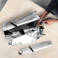 Japan And Hawaii Umbrella Sakura Koi Fish Hawaiian Lei Kanaka - Polynesian Pride