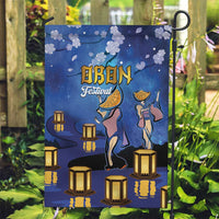 Japan Obon Festival Garden Flag Sakura Lanterns With Bon Dance - Polynesian Pride