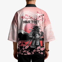 Personalised Japan Samurai Warrior Kimono Japanese Cherry Blossom Polynesian Pattern - Polynesian Pride