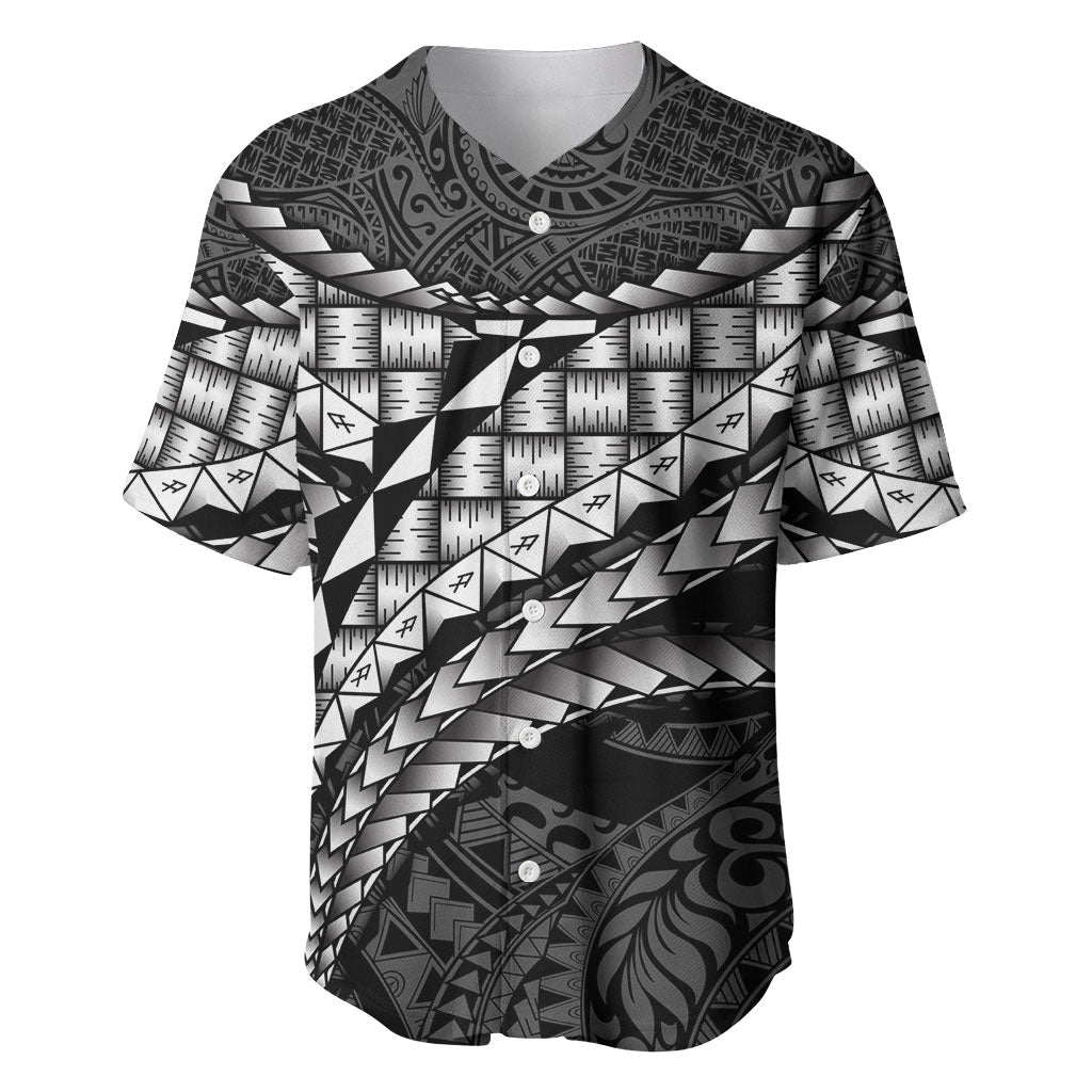 Hawaii Lauhala Tattoo Baseball Jersey Hawaiian Hala Leaf Weaving