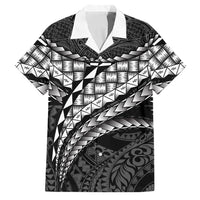 Hawaii Lauhala Tattoo Family Matching Summer Maxi Dress and Hawaiian Shirt Hawaiian Hala Leaf Weaving