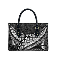 Hawaii Lauhala Tattoo Leather Bag Hawaiian Hala Leaf Weaving
