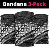 Hawaii Lauhala Tattoo Neck Gaiter Hawaiian Hala Leaf Weaving