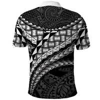 Hawaii Lauhala Tattoo Polo Shirt Hawaiian Hala Leaf Weaving