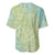 Baby Green Gradient Polynesia Baseball Jersey Hawaiian Tribal Hammerhead Shark Tattoo