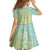 Baby Green Gradient Polynesia Family Matching Mermaid Dress and Hawaiian Shirt Hawaiian Tribal Hammerhead Shark Tattoo