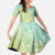 Baby Green Gradient Polynesia Family Matching Tank Maxi Dress and Hawaiian Shirt Hawaiian Tribal Hammerhead Shark Tattoo