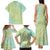 Baby Green Gradient Polynesia Family Matching Tank Maxi Dress and Hawaiian Shirt Hawaiian Tribal Hammerhead Shark Tattoo