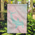 Baby Pink Gradient Polynesia Garden Flag Hawaiian Tribal Hammerhead Shark Tattoo