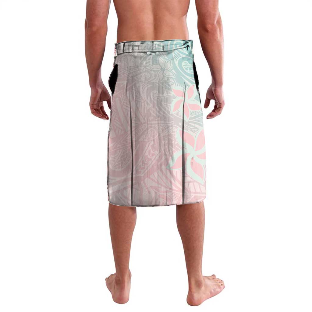Baby Pink Gradient Polynesia Lavalava Hawaiian Tribal Hammerhead Shark Tattoo LT14 - Polynesian Pride