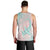 Baby Pink Gradient Polynesia Men Tank Top Hawaiian Tribal Hammerhead Shark Tattoo