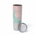 Baby Pink Gradient Polynesia Skinny Tumbler Hawaiian Tribal Hammerhead Shark Tattoo