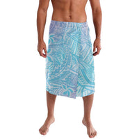 Baby Blue Gradient Polynesia Lavalava Hawaiian Tribal Hammerhead Shark Tattoo LT14 Baby Blue - Polynesian Pride