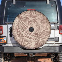 Pastel Brown Polynesia Spare Tire Cover Hawaiian Tribal Hammerhead Shark Tattoo LT14 Pastel Brown - Polynesian Pride