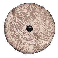 Pastel Brown Polynesia Spare Tire Cover Hawaiian Tribal Hammerhead Shark Tattoo LT14 - Polynesian Pride
