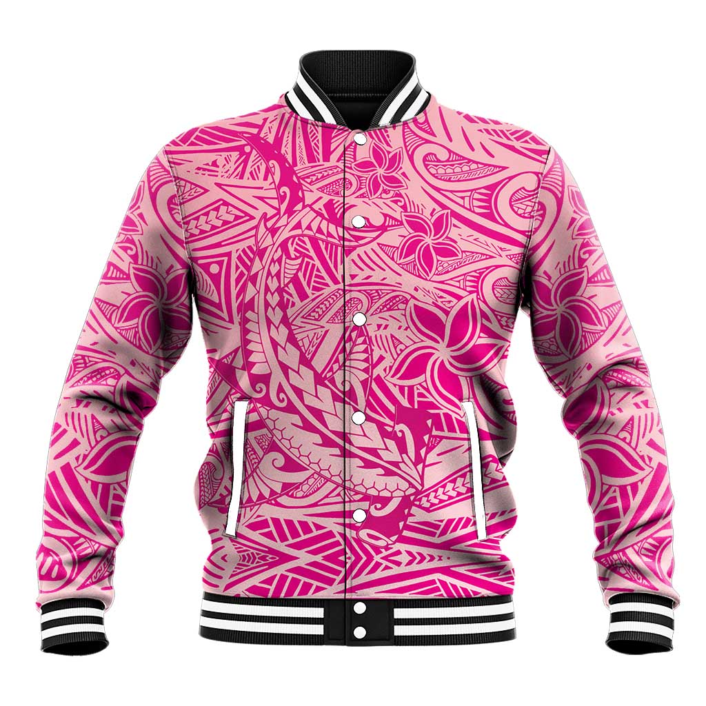 Beige Gradient Polynesia Baseball Jacket Hawaiian Tribal Hammerhead Shark Tattoo LT14 Unisex Beige - Polynesian Pride