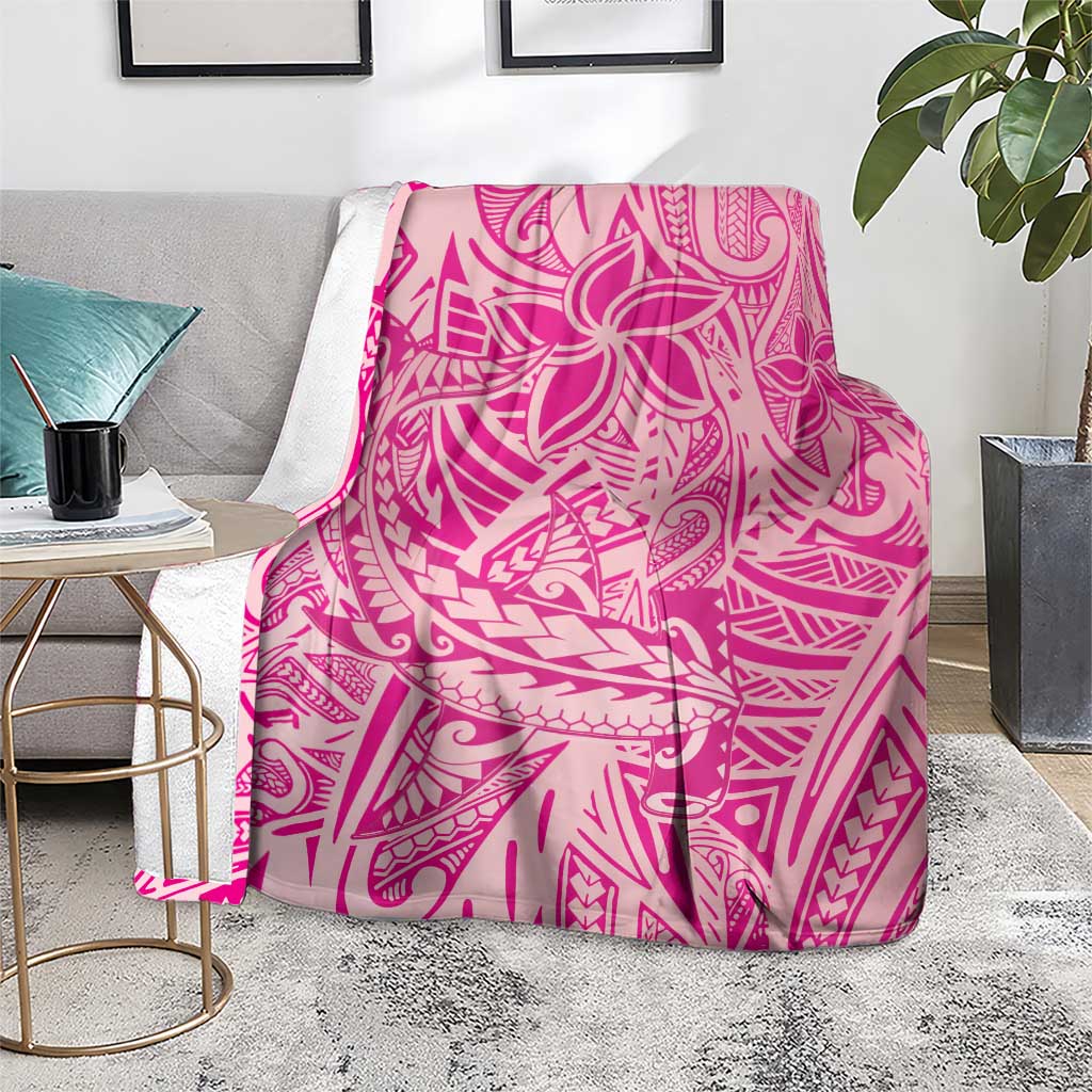 Beige Gradient Polynesia Blanket Hawaiian Tribal Hammerhead Shark Tattoo LT14 - Polynesian Pride