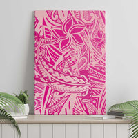 Beige Gradient Polynesia Canvas Wall Art Hawaiian Tribal Hammerhead Shark Tattoo LT14 - Polynesian Pride