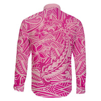 Beige Gradient Polynesia Family Matching Puletasi and Hawaiian Shirt Hawaiian Tribal Hammerhead Shark Tattoo LT14 - Polynesian Pride