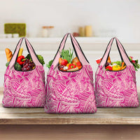 Beige Gradient Polynesia Grocery Bag Hawaiian Tribal Hammerhead Shark Tattoo LT14 3-pack One Size Beige - Polynesian Pride