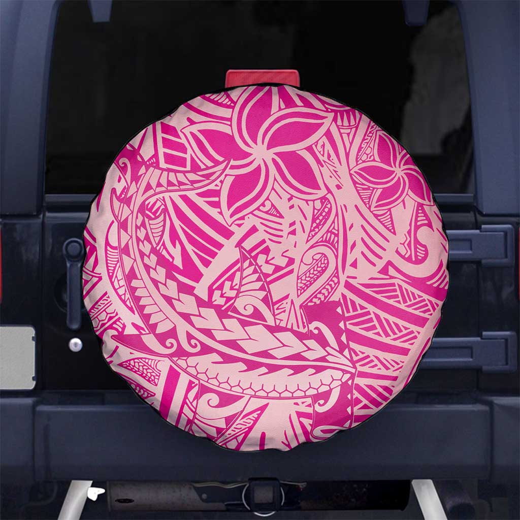 Beige Gradient Polynesia Spare Tire Cover Hawaiian Tribal Hammerhead Shark Tattoo LT14 - Polynesian Pride