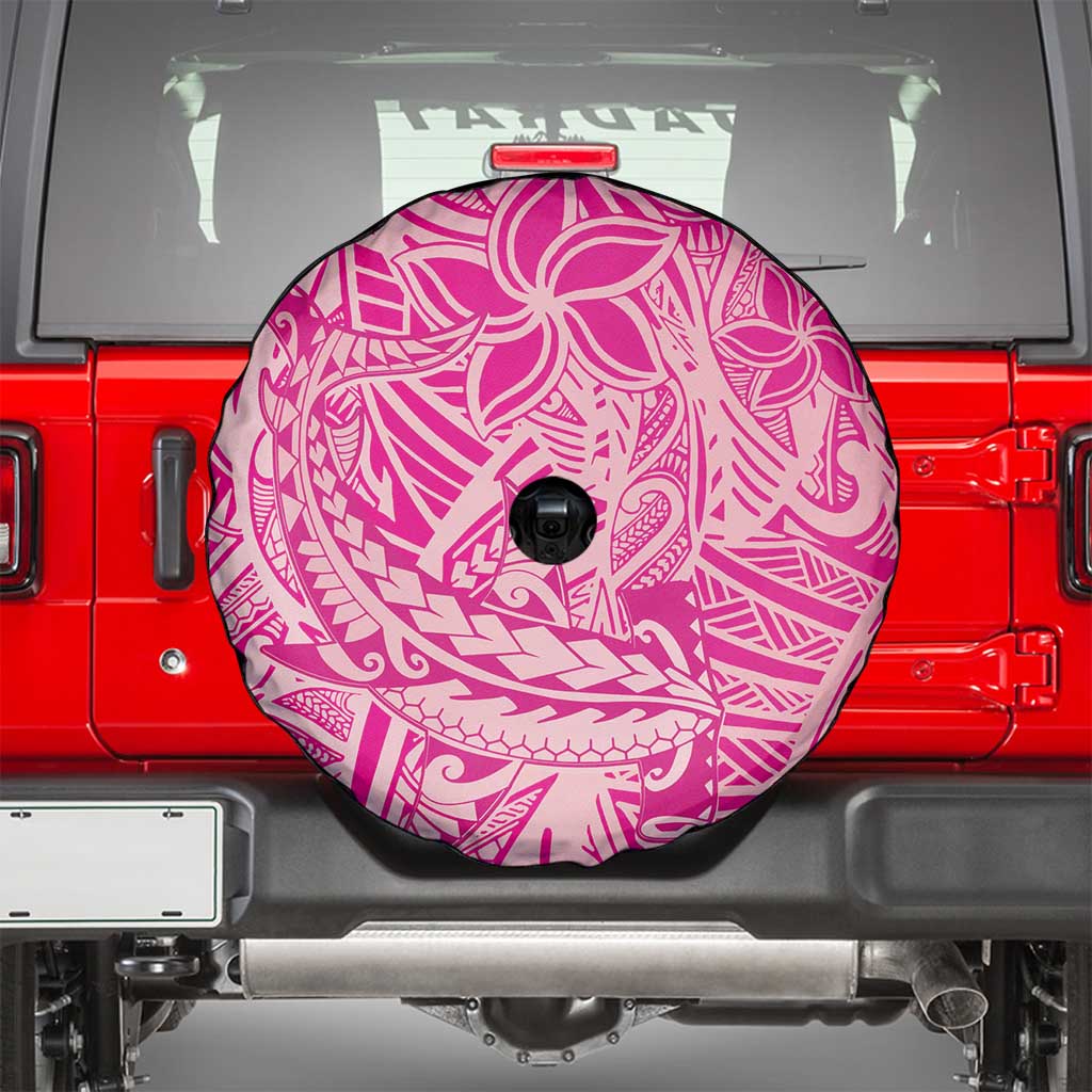 Beige Gradient Polynesia Spare Tire Cover Hawaiian Tribal Hammerhead Shark Tattoo LT14 - Polynesian Pride