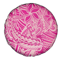 Beige Gradient Polynesia Spare Tire Cover Hawaiian Tribal Hammerhead Shark Tattoo LT14 - Polynesian Pride