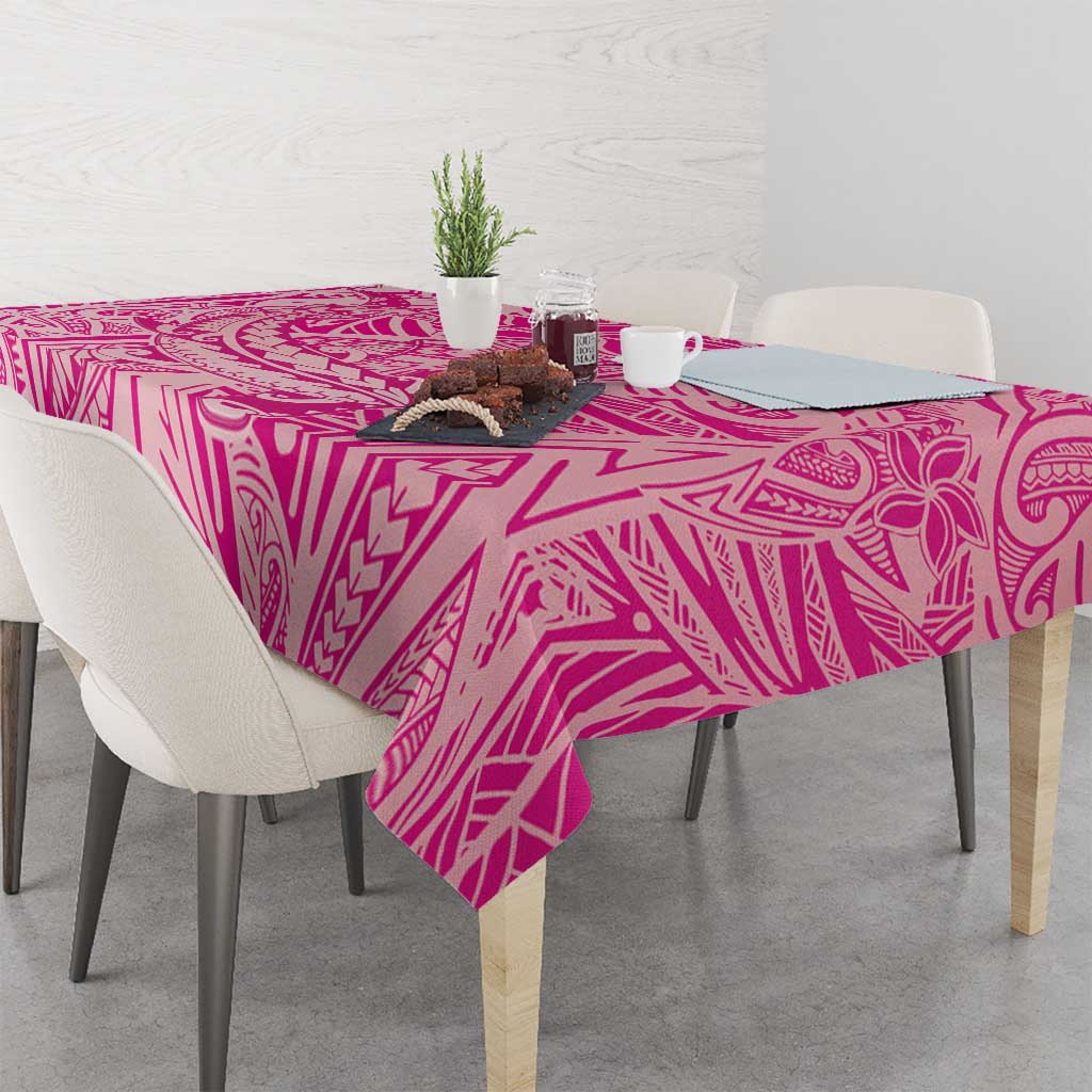 Beige Gradient Polynesia Tablecloth Hawaiian Tribal Hammerhead Shark Tattoo LT14 - Polynesian Pride