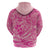 Beige Gradient Polynesia Zip Hoodie Hawaiian Tribal Hammerhead Shark Tattoo
