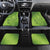 Green Gradient Polynesia Car Mats Hawaiian Tribal Hammerhead Shark Tattoo