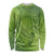 Green Gradient Polynesia Long Sleeve Shirt Hawaiian Tribal Hammerhead Shark Tattoo