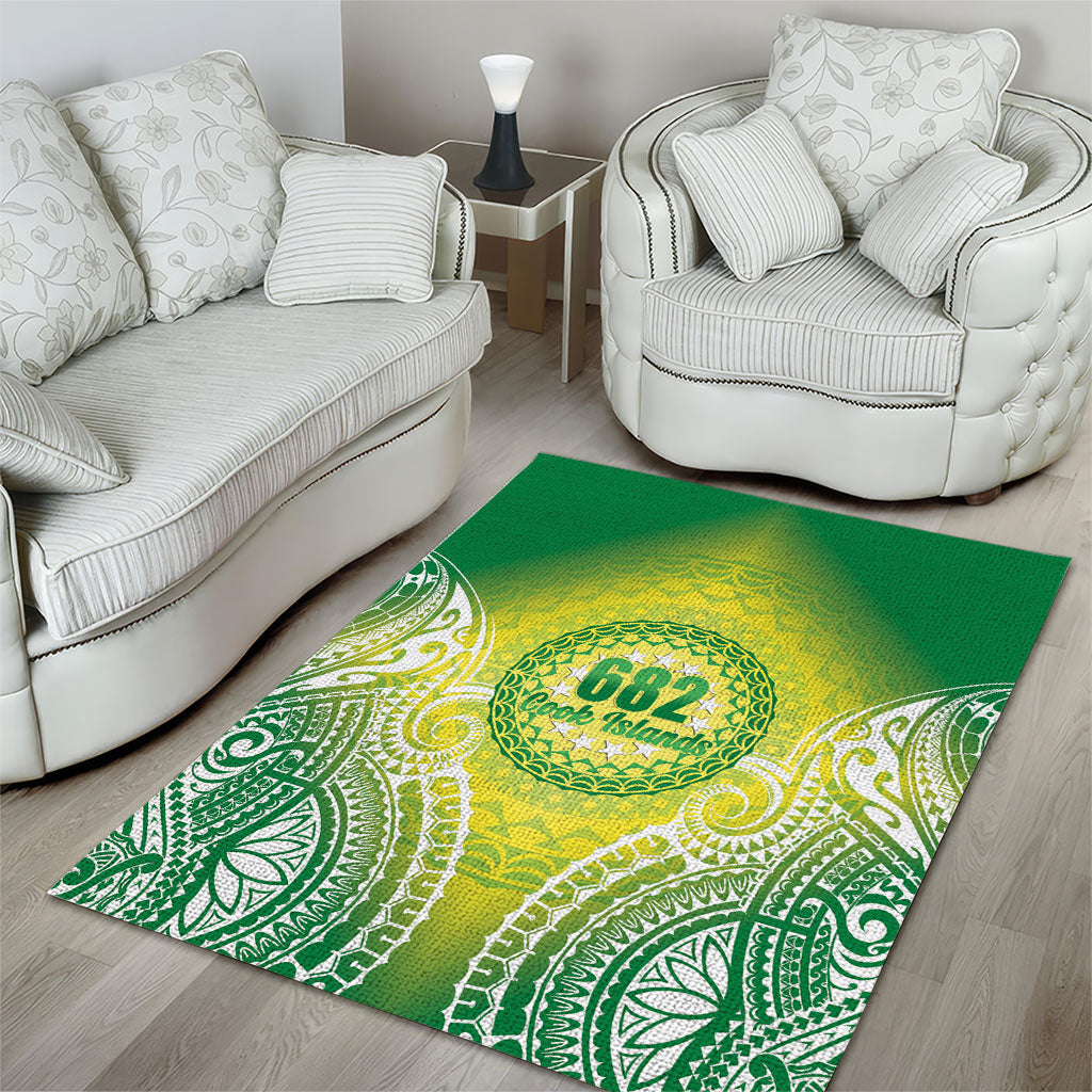 Cook Islands 682 Area Rug Kuki 'Airani Area Code Proud LT14 - Polynesian Pride