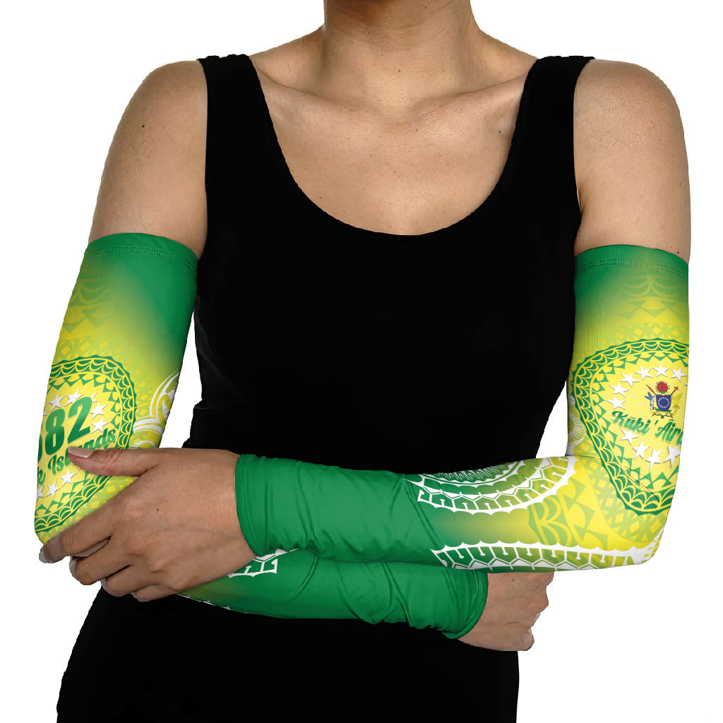 Cook Islands 682 Arm Sleeves Kuki 'Airani Area Code Proud LT14 - Polynesian Pride