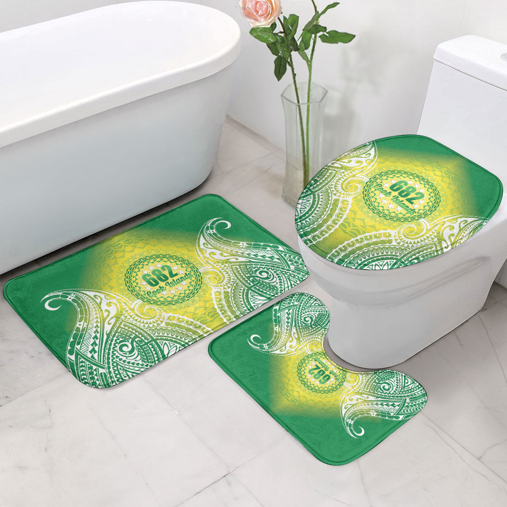 Cook Islands 682 Bathroom Set Kuki 'Airani Area Code Proud LT14 - Polynesian Pride