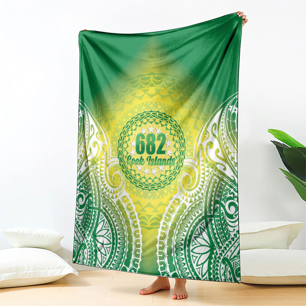 Cook Islands 682 Blanket Kuki 'Airani Area Code Proud LT14 - Polynesian Pride