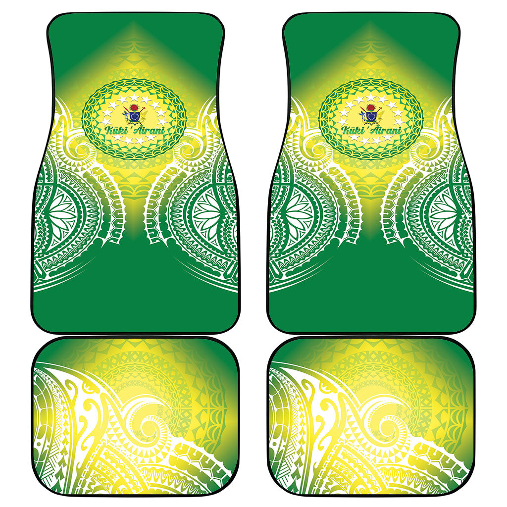 Cook Islands 682 Car Mats Kuki 'Airani Area Code Proud LT14 - Polynesian Pride