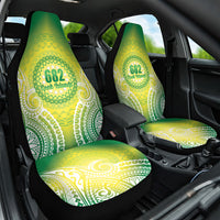 Cook Islands 682 Car Seat Cover Kuki 'Airani Area Code Proud LT14 One Size Green - Polynesian Pride