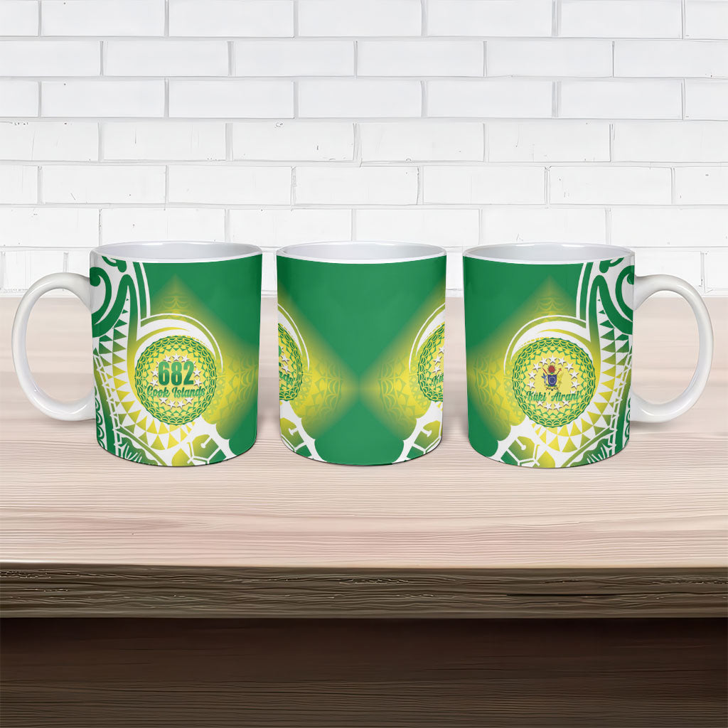 Cook Islands 682 Ceramic Mug Kuki 'Airani Area Code Proud LT14 - Polynesian Pride