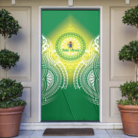 Cook Islands 682 Door Cover Kuki 'Airani Area Code Proud LT14 Green - Polynesian Pride