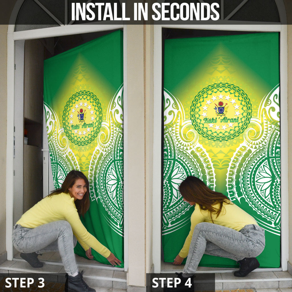 Cook Islands 682 Door Cover Kuki 'Airani Area Code Proud LT14 - Polynesian Pride