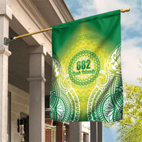 Cook Islands 682 Garden Flag Kuki 'Airani Area Code Proud LT14 House Flag Green - Polynesian Pride