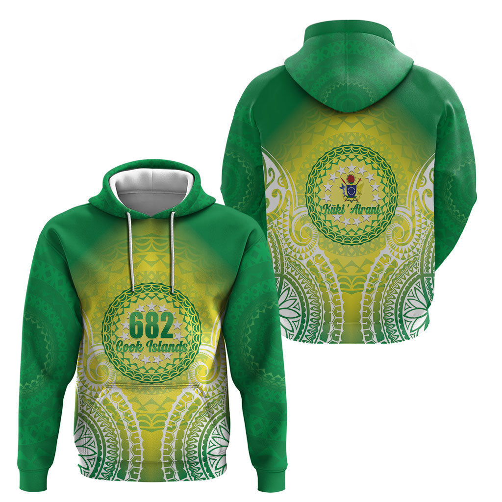 Cook Islands 682 Hoodie Kuki 'Airani Area Code Proud LT14 - Polynesian Pride