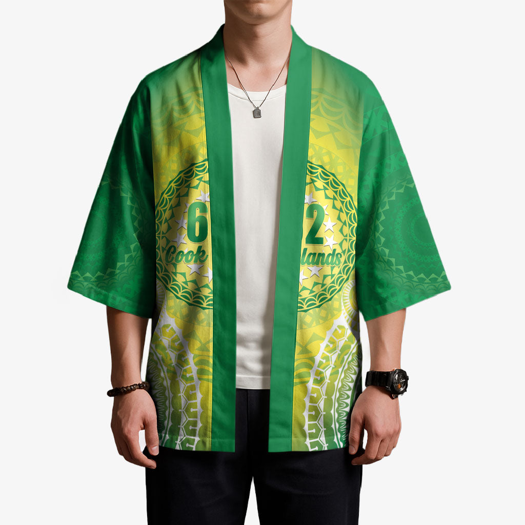 Cook Islands 682 Kimono Kuki 'Airani Area Code Proud LT14 - Polynesian Pride