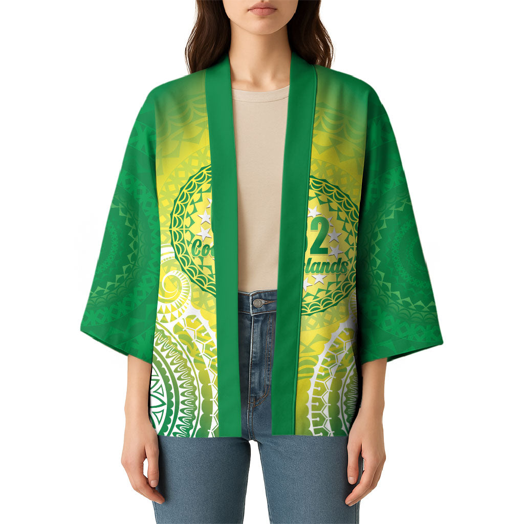 Cook Islands 682 Kimono Kuki 'Airani Area Code Proud LT14 - Polynesian Pride